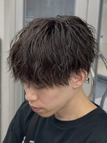 オーバル ジングウマエ(OVARL jingumae)&nbsp;縦落ちツイストスパイラルラウンドマッシュ
