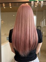 ビスポーク(BESPOKE)&nbsp;20代30代透明感◎ワンブリーチホワイトピンク