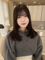 シンクショップ 河原町(THINK SHOP)&nbsp;グレージュカラー/顔周りレイヤー