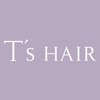 ティーズヘアー(T's HAIR)のお店ロゴ