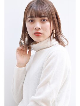 ジョエミバイアンアミ(joemi by Un ami) joemi 新宿 束感×透明感の今風無造作カールボブディ　近江