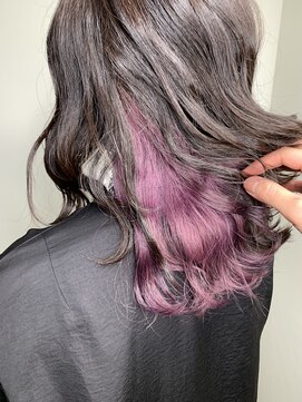 ワット 新宿店 ☆インナーカラー☆ラベンダーパープル☆【担当DAIKI】