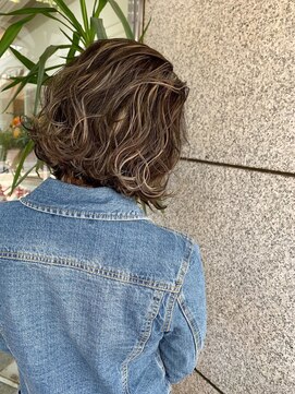 エヌ 武庫之荘店(enu) 大人可愛いゆるショート♪