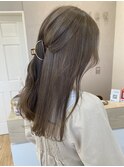 フェミニンミルクティーグレージュ