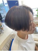 動きをつけるポイントパーマ