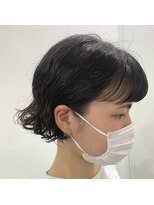 ステップバイステップ(STEP BY STEP) 《TOMIKURA リアルサロンワーク》ミニボブ×ミックス巻きパーマ