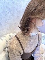 ディーヴァヘアーエズ(DIVA hair Eze)&nbsp;【kotone】イヤリングカラー＊ピンクベージュ