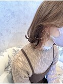 【kotone】イヤリングカラー*ピンクベージュ