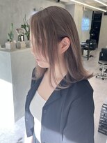 ファイブバイジエクト 堀江(FIVE by The Ect)&nbsp;切りっぱなしボブ×ハイトーンカラー×ホワイトベージュ☆11