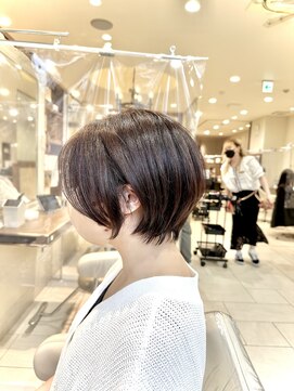 アッシュ 大泉学園店(Ash) 髪質改善カラー×ショートボブ【Ash大泉学園 横山】