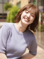 ビュートリアム 梅田(BEAUTRIUM)&nbsp;ボブ/外ハネボブ/似合わせ/前髪あり/レイヤーカット/顔周り