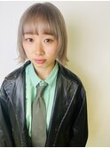 ハイトーン/レイヤーミニボブ