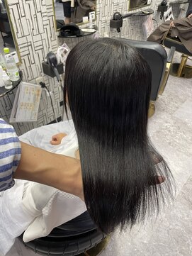 アローズ 久留米店(arose) 大人可愛い透明感立体感グレージュ×エアストレート