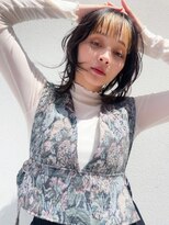 バブ バイネオリーブ(Bab by neolive)&nbsp;ウルフレイヤー　前髪　ウルフ　インナーグレージュ