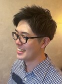 定番!ツーブッロク☆カジュアルショート!