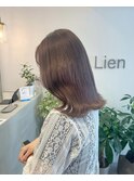 ほんのりラベンダーグレージュ