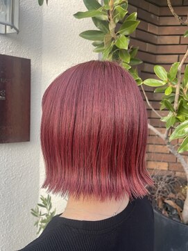 ファスナーグランデ(fustener grande) 切りっぱなしボブ