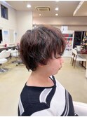 無造作ショートパーマスタイル@伊達　12/29
