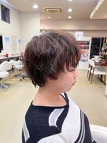 浪漫館 アールズコート(R's Court)&nbsp;無造作ショートパーマスタイル@伊達　12/29