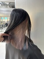 イキ 表参道(iki omotesando)&nbsp;ハッシュカット/フルバング/似合わせカット/ブラウン