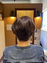 チアー ヘアリラクゼーション(cheer HAIRRELAXATION)&nbsp;前下がりショートボブ