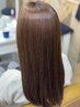 【滑らかな手触り】カット＋縮毛矯正＋3ステップトリートメント　￥13200