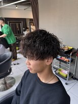 アイズ 海老名(AIZU)&nbsp;緩めツイストスパイラルパーマ　ニュアンス　シャドウパーマ