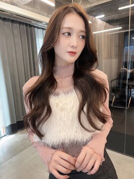 アイシー 表参道(ICY) 韓国くびれヘア シースルーバング 【KAYAMA】