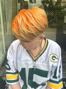 ビンゴ(BINGO) 1774ハイライトグラデーション刈り上げハイトーンカラー