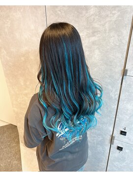 ガルボヘアー 名古屋栄店(garbo hair) ハイトーングラデーションプルエクステ10代20代