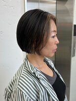 ジルスタジオ(JILL STUDIO)&nbsp;JILL STUDIO ショートボブ×バングカラー×フェイスフレーミング