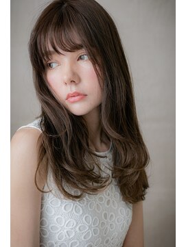 カバーヘア ブリス 北浦和(COVER HAIR bliss) ■アッシュオリーブベージュレイヤーロング27北浦和20代30代40代