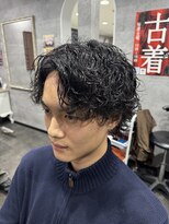 ミオ(Mio)&nbsp;滋賀/南草津/メンズ美容室/波巻きツイストスパイラルパーマ
