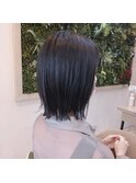 切りっぱなしボブ
