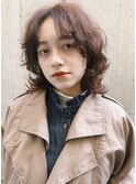 メルティーカラーフェミニンロング似合わせウェーブミディアム