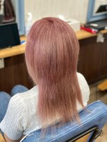 シェリー(Cherie)&nbsp;ブリーチオンカラー ピンク