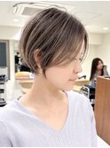 ハイライトバレイヤージュダブルカラーケアブリーチ20代30代