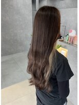 リル(LiLu) インナーカラーホワイトベージュ