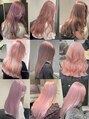 ベレーザ 渋谷(BELEZA) ピンク、ミルクティー、ブロンド系のカラーの支持率高いです!