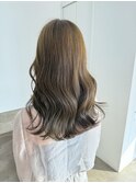 20代/30代/Wカラー/オリーブベージュ/ツヤ髪スタイル