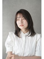 ソレイユバイエルズ(soleil by ailes)&nbsp;顔まわりレイヤー×オリーブカラー