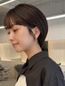 カット＋部分縮毛矯正＋３stepトリートメント [ショート/髪質改善/縮毛矯正]