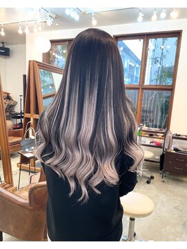 ニュウニュウ(NIU NIU) シールエクステ　バレイヤージュ風