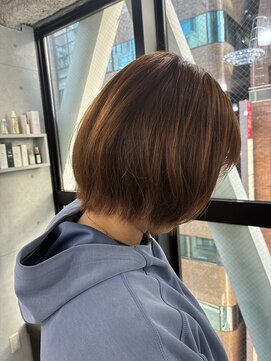 エンディアリング 東銀座(Endearing) イメチェンスタイル/フルバング/似合わせカット/東銀座