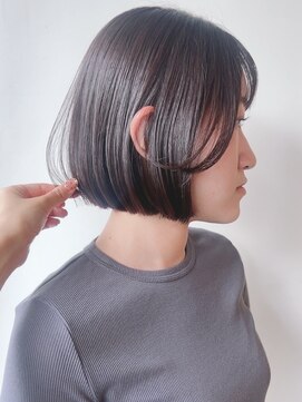 モリオフロムロンドン 原宿本店(morio from London) 【morio原宿】ボブカット サイドバング ヘアドネーション