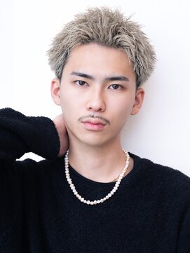 ハバナ 渋谷(HAVANA) 【スパイキーショート×フェード】ブリーチ/アクティブショート