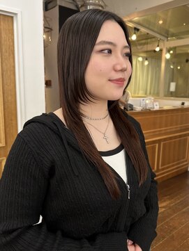 メイクス 表参道(MAKE'S omotesando) 前髪なし　レイヤーカット