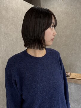 パツッとボブ/くびれボブ/千葉【積田佳奈】