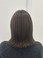 モア 岡崎(more)&nbsp;肩ボブとオリーブブラウン