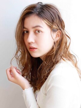 ロッソ ヘアアンドスパ 北千住店(Rosso Hair&SPA) ロングウェーブパーマ【北千住】